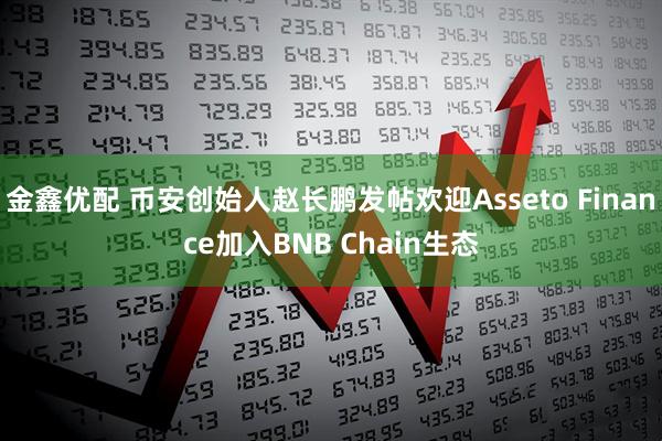 金鑫优配 币安创始人赵长鹏发帖欢迎Asseto Finance加入BNB Chain生态